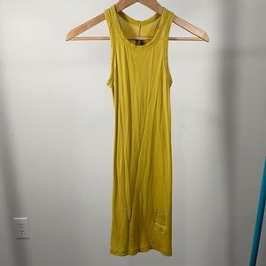 Flawless Gold Racerback Rick Owens DRKSHDW Tank